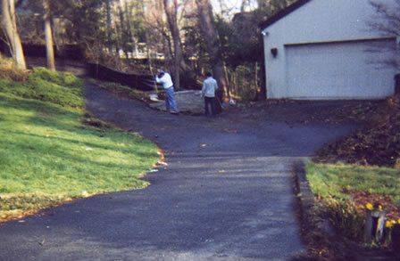 Landscapers at work