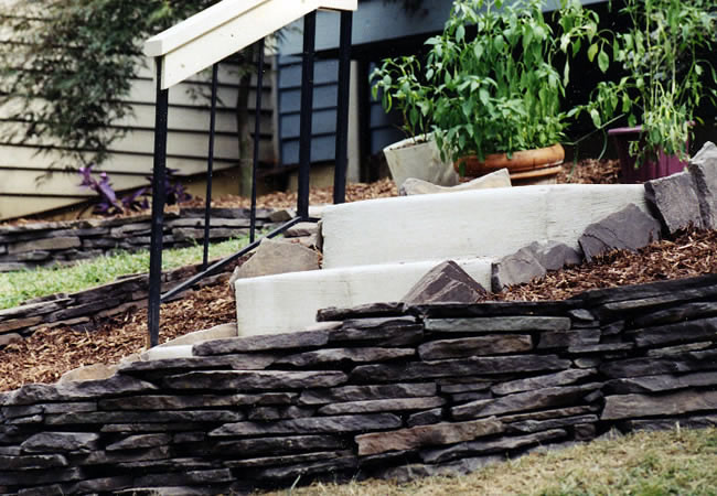 Stone steps
